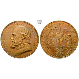 Deutsches Kaiserreich, Bayern, Ludwig III., 5 Mark 1913, f.st, Schaaf 53/G1