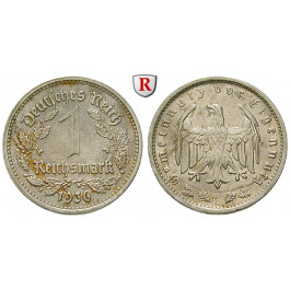 Drittes Reich, 1 Reichsmark 1936, G, ss-vz, J. 354