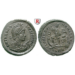 Römische Kaiserzeit, Theodosius I., Bronze 378-383, vz/ss-vz