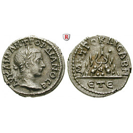 Römische Provinzialprägungen, Kappadokien, Caesarea, Gordianus III., Drachme Jahr 5 = 241/242, ss+/vz