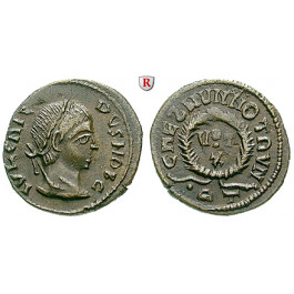 Römische Kaiserzeit, Crispus, Caesar, Follis 3. Jh., ss+
