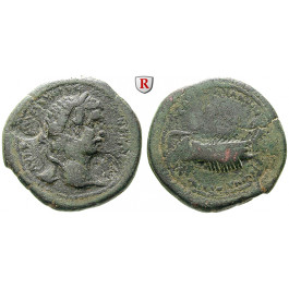 Römische Provinzialprägungen, Kilikien, Aigeai, Caracalla, Bronze 198-217, s-ss