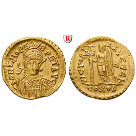 Römische Kaiserzeit, Leo I., Solidus 457-568, ss-vz