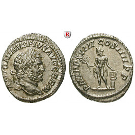 Römische Kaiserzeit, Caracalla, Denar 215, vz