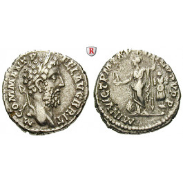 Römische Kaiserzeit, Commodus, Denar 189, ss
