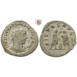 Römische Kaiserzeit, Gallienus, Antoninian 255-256, vz/st