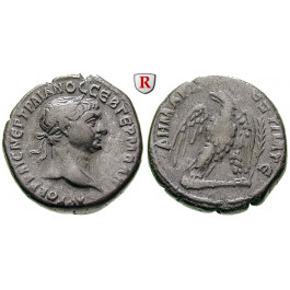 Römische Provinzialprägungen, Seleukis und Pieria, Antiocheia am Orontes, Traianus, Tetradrachme 103-111, ss
