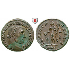 Römische Kaiserzeit, Maximinus II., Caesar, Follis 308-310, vz-st