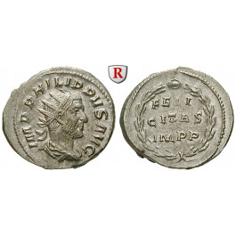 Römische Kaiserzeit, Philippus I., Antoninian 249, vz