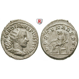 Römische Kaiserzeit, Gordianus III., Antoninian 243-244, vz-st