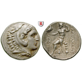 Makedonien, Königreich, Alexander III. der Grosse, Tetradrachme 336-323 v.Chr., ss-vz
