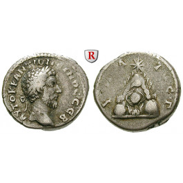 Römische Provinzialprägungen, Kappadokien, Caesarea, Marcus Aurelius, Didrachme 161, ss