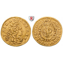 Brandenburg-Preussen, Königreich Preussen, Friedrich I., Dukat 1703, ss