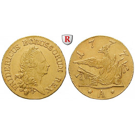 Brandenburg-Preussen, Königreich Preussen, Friedrich II., Friedrichs d`or 1777, ss-vz