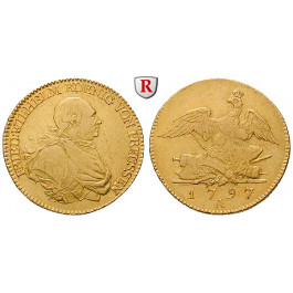 Brandenburg-Preussen, Königreich Preussen, Friedrich Wilhelm II., Friedrichs d`or 1797, ss
