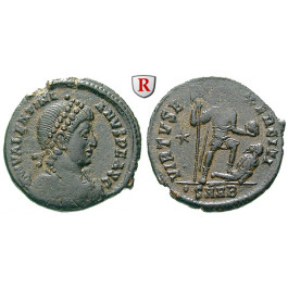 Römische Kaiserzeit, Valentinianus II., Bronze 383-388, ss+