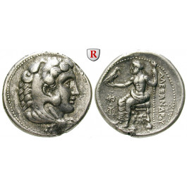 Makedonien, Königreich, Alexander III. der Grosse, Tetradrachme 325-323 v.Chr., ss+