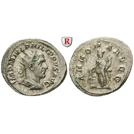 Römische Kaiserzeit, Philippus I., Antoninian 244-247, vz