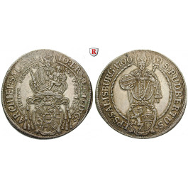 Salzburg, Bistum, Johann Ernst von Thun und Hohenstein, Taler 1700, ss+