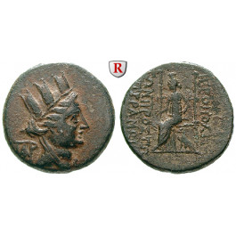 Kilikien, Hieropolis Kastabala, Bronze 2.-1. Jh. v.Chr., ss-vz/ss