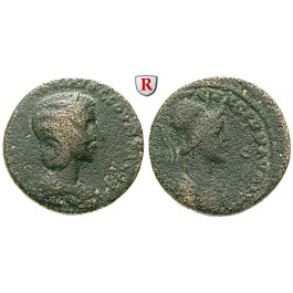 Römische Provinzialprägungen, Kilikien, Aigeai, Otacilia Severa, Frau Philippus I., Bronze Jahr 290 = 244, ss
