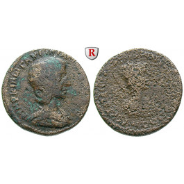 Römische Provinzialprägungen, Kilikien, Aigeai, Otacilia Severa, Frau Philippus I., Bronze Jahr 290 = 244 n.Chr., f.ss