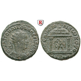 Römische Provinzialprägungen, Kilikien, Aigeai, Valerianus I., Bronze Jahr 300 = 253/4 n.Chr., ss/ss+