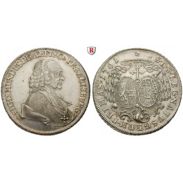 Salzburg, Bistum, Sigismund von Schrattenbach, Taler 1761, ss+