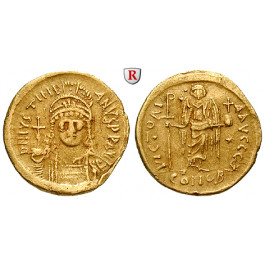 Byzanz, Justinian I., Solidus 545-565, ss