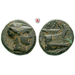 Makedonien, Königreich, Demetrios Poliorketes, Bronze 306-283 v.Chr., ss+