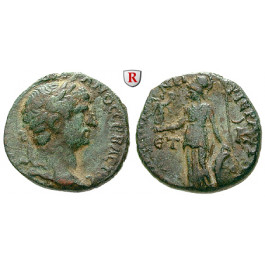 Römische Provinzialprägungen, Kappadokien, Tyana, Hadrianus, Bronze Jahr 20=135/6 n.Chr., ss/ss+