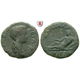 Römische Provinzialprägungen, Troas, Ilion, Geta, Bronze, ss