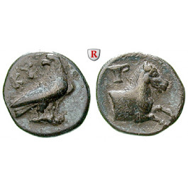Aiolis, Kyme, Bronze 350-250 v.Chr., ss+