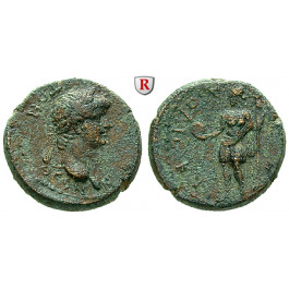 Römische Provinzialprägungen, Aiolis, Kyme, Nero, Bronze, ss