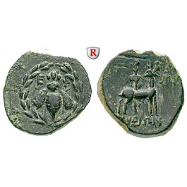 Römische Provinzialprägungen, Ionien, Ephesos, Autonome Prägungen, Bronze 48/27 v.Chr., ss