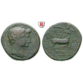 Römische Provinzialprägungen, Ionien, Ephesos, Augustus, Bronze, ss