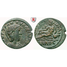 Römische Provinzialprägungen, Lydien, Saitta, Tranquillina, Frau Gordianus III., Bronze, ss+
