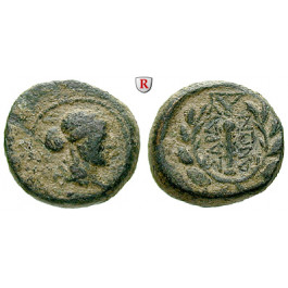Römische Provinzialprägungen, Lydien, Sardeis, Autonome Prägungen, Bronze 2.-1.Jh. v.Chr., ss