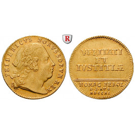 Brandenburg-Preussen, Königreich Preussen, Friedrich II., Dukat 1740, ss-vz