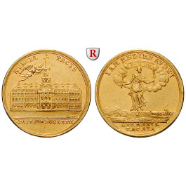 Brandenburg-Preussen, Königreich Preussen, Friedrich II., Goldmedaille 1763, ss-vz