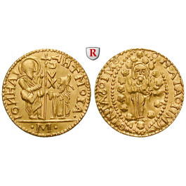 Indien, Südindien, Chekeen (Zecchino) o.J. (15./19. Jh.), f.st