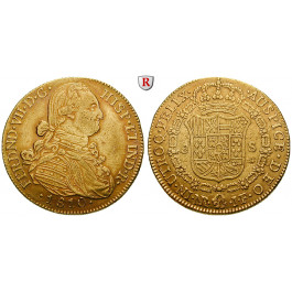 Kolumbien, Ferdinand VII., 8 Escudos 1810, ss+