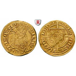 Jülich-Kleve-Berg, Herzogtum Jülich-Berg, Wilhelm IV., Goldgulden 1501, ss