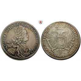 Römisch Deutsches Reich, Karl VI., Taler 1719, ss