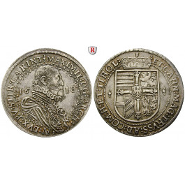 Römisch Deutsches Reich, Erzherzog Maximilian, Taler 1618, ss-vz/ss+