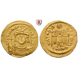 Byzanz, Mauricius Tiberius, Solidus 583-601, ss+