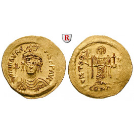 Byzanz, Mauricius Tiberius, Solidus 583-601, vz-st