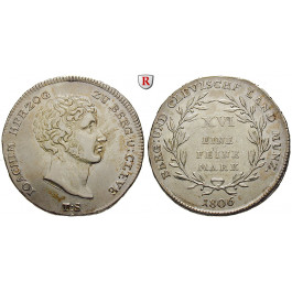Jülich-Kleve-Berg, Großherzogtum Berg, Joachim Murat, Reichstaler 1806, ss+