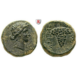 Römische Provinzialprägungen, Phrygien, Eumeneia, Fulvia, 1. Frau des Marcus Antonius, Bronze 41-1 v.Chr., vz