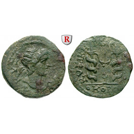 Römische Provinzialprägungen, Mysien, Kyzikos, Autonome Prägungen, Bronze 98-211 n.Chr., ss